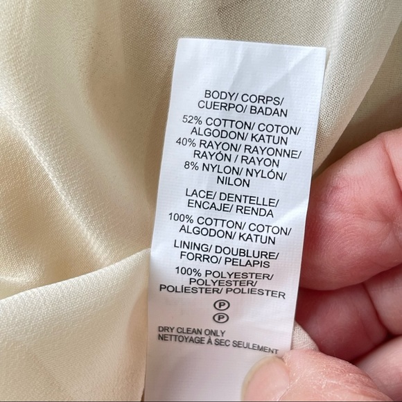 Lucky Brand Lace Yoke Sweater - Picture 8 of 8